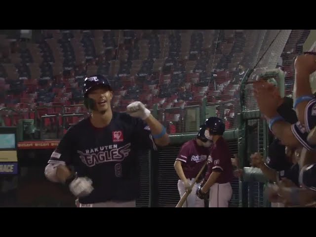 【5回裏】イーグルス・辰己が今シーズン初ホームランを放つ!! 2020/7/3 E-M
