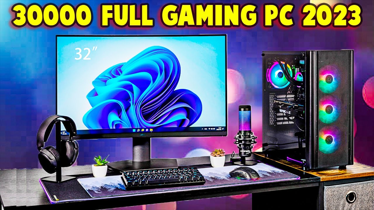 Watch video Rs 30000- FULL Setup Gaming PC for Budget Gamers ! With All New Parts 2023 Now Rs 30000- FULL Setup Gaming PC for Budget Gamers ! With All New Parts 2023