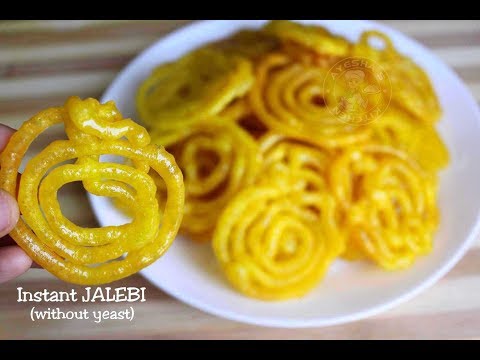 15 മിനുട്ട് കൊണ്ട് ഒരു അടിപൊളി ജിലേബി | Instant jalebi without yeast Video