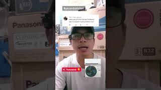 Download lagu PERBEDAAN AC PANASONIC INVERTER XPU-XKJ & PU-XKJ mp3