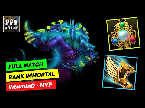 HoN Torturer ICON OF THE GODDESS with POST HASTE - MVP - FULL MATCH
