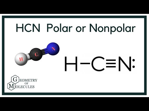 Is HCN Polar or Nonpolar? (Hydrogen Cyanide)
