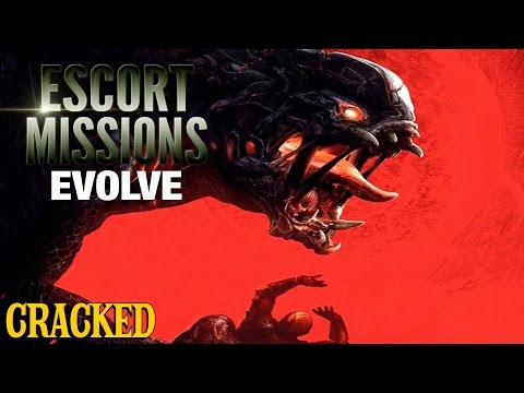 Why EVOLVE is the Best Game Of 2015 (at Causing Seizures) - Escort Mission