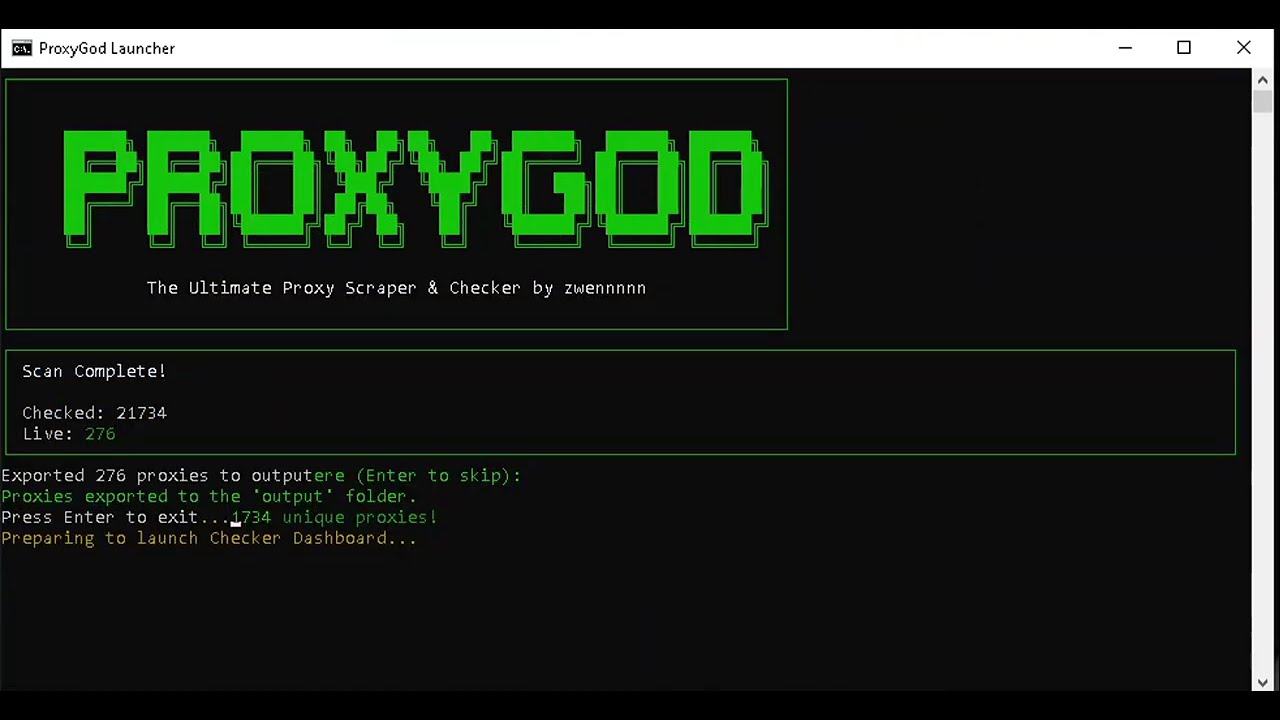 ProxyGod: Ultimate Proxy Scraper 💀