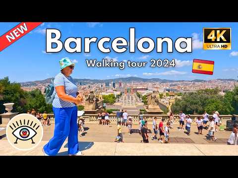 Barcelona, ​​Spain | 🥇🥈🥉A Walk Through the Hidden History of Barcelona 💣 | With subtitles 👋