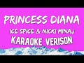 Ice Spice & Nicki Minaj - Princess Diana (Karaoke Version)