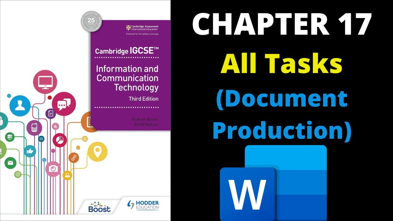 Chapter 17 All Tasks IGCSE ICT 
