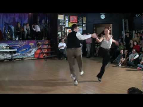 Ksenia Apozyants & Sergey Shirokov - Lindy Hop Invitational at Sultans of Swing 2012