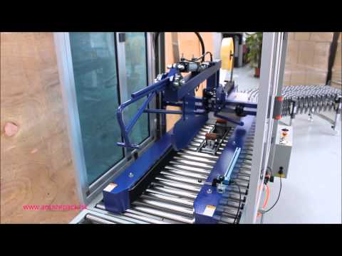 Automatic Carton Sealer (with Auto Top Flaps folding)