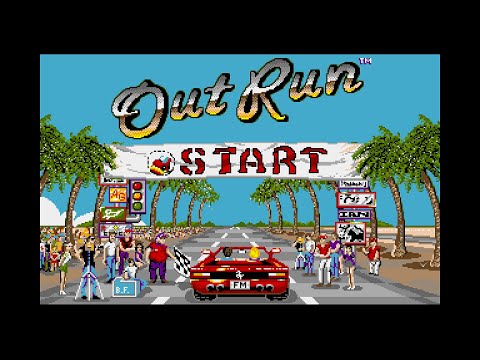 Out Run (Amiga) gameplay