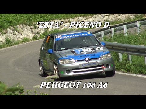 "ZETA" - PICENO D. | RALLY PIANCAVALLO 2023 | PEUGEOT 106 A6 | VIDEO CLIP