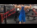 Teenage Bodybuilder Shoulder Workout | 5 1/2 Wks out!