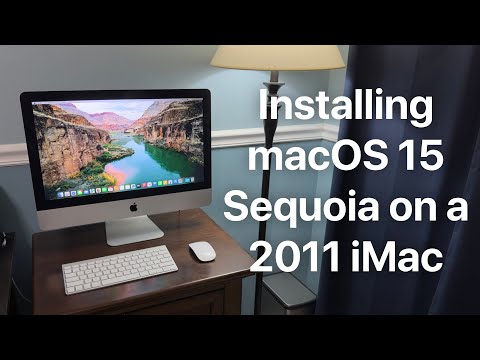 Installing macOS 15 Sequoia on a 2011 iMac