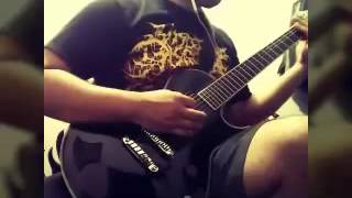 Aborted - to roast and grind (guitar cover)
