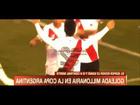 River Plate vs Central Norte (7-0) Copa Argentina 2018 - 32avos Final - Resumen FULL HD