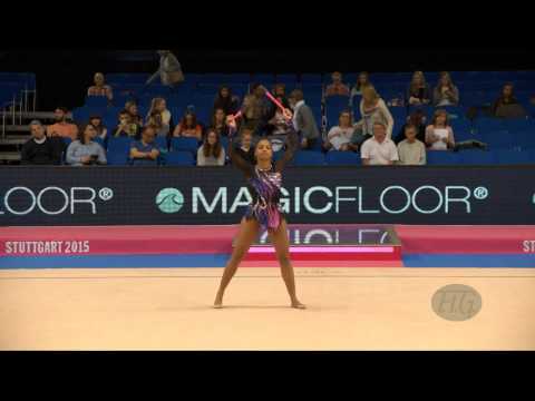 Anna MPANZU (ANG) 2015 Rhythmic Worlds - Qualifications Clubs