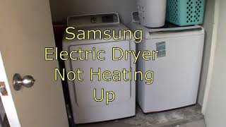 Samsung dryer not drying my clothes — how do I fix it? Heat Element Replacement | Model DV45H7000EWAZ