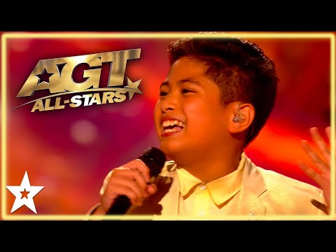 11 Year Old Singer STUNS The Judges with his AMAZING Voice on America's Got Talent All Stars!