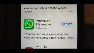 How to update WhatsApp on Apple iPhone