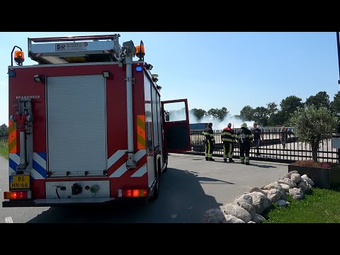 [09.08.2020] Twee broeibranden in Dokkum & Aalsum, toegang uur lang geweigerd voor brandweer Dokkum