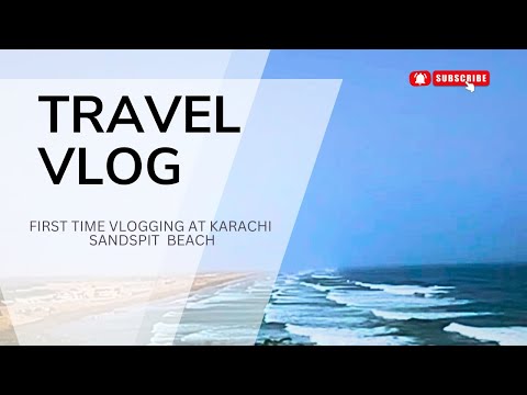 Sandspit Beach Adventure | Mera Pehla Vlog | Mazedaar Din!