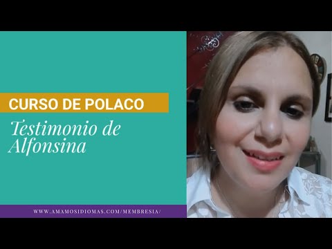 Testimonio | Membresía mensual a los cursos de idioma polaco ilimitados: Alfonsina