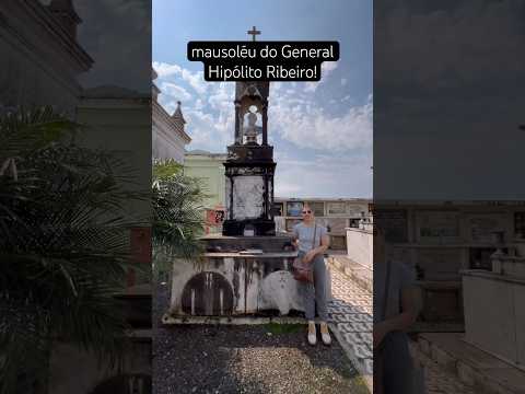 Conhecia a história de Hipólito? #cemiterios #artetumular #general #revoluçãofarroupilha #tumulo