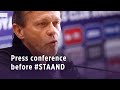 Press conference before #STAAND