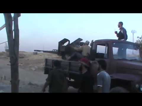 استهداف  قوات النظام من قبل لواء فلوجة حوران في الكتيبة المهجورة في محافظة درعا