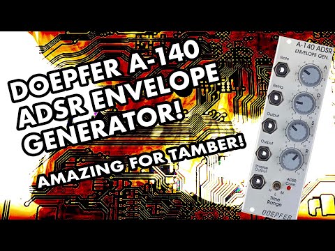 Doepfer A-140 ADSR Envelope Generator - Demo, Tutorial, Overview