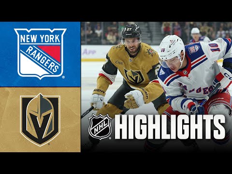 NHL Highlights | Rangers vs. Golden Knights | November 18, 2025