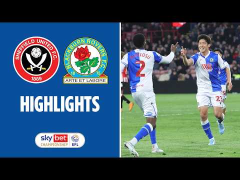 FC Sheffield United 1-3 FC  Blackburn Rovers 