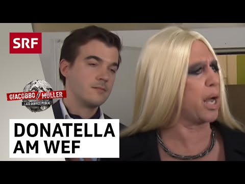 Donatella Versace am WEF | Giacobbo / Müller | Comedy | SRF