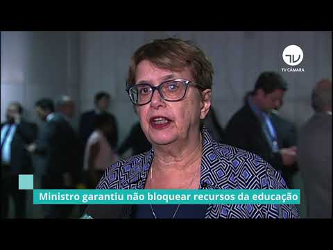 Ministro garante não bloquear recursos da educação - 14/08/19