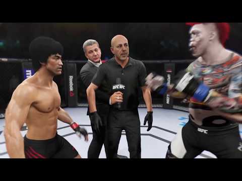 Fester Zombie vs. Bruce Lee - EA Sports UFC 2 - Dragon Fights 🐉