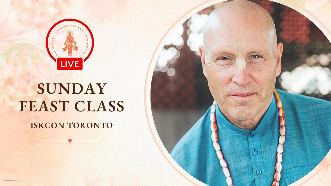 Sunday Feast Class | ISKCON Toronto - 09-Aug-2026