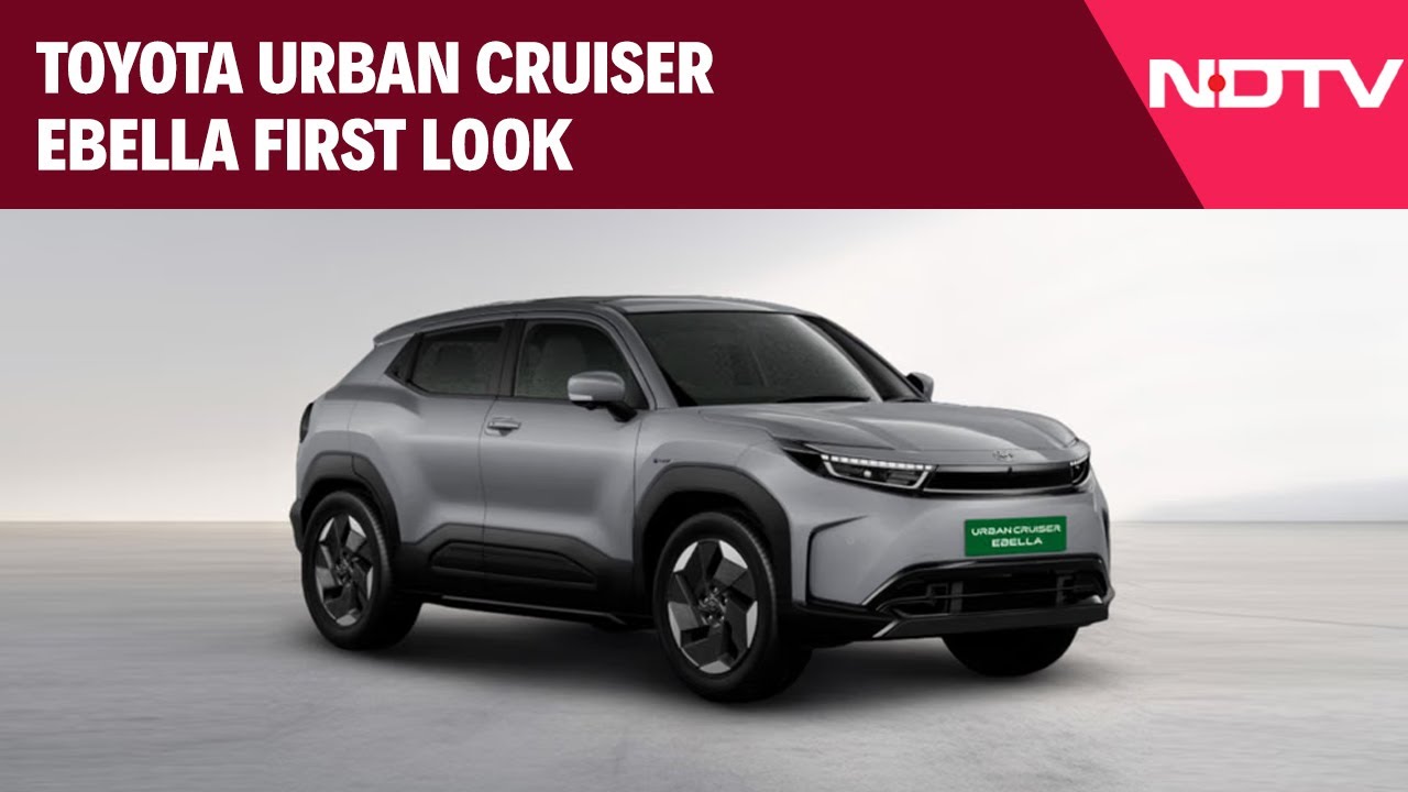 Toyota Urban Cruiser Ebella First Look: A Tech-Loaded Electric SUV for India