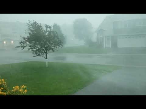 July 15 2019 storm hitting Minneapolis/ St. Paul metro area