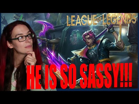 He is in a boy band! | HEARTSTEEL | Kayn voicelines | REACTION