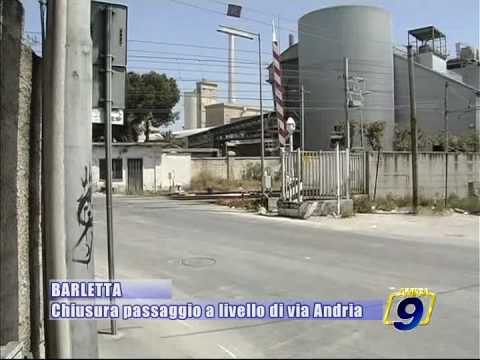 BARLETTA. The level crossing on Via Andria is expected to be closed from Monday, May 18th, to Fri...