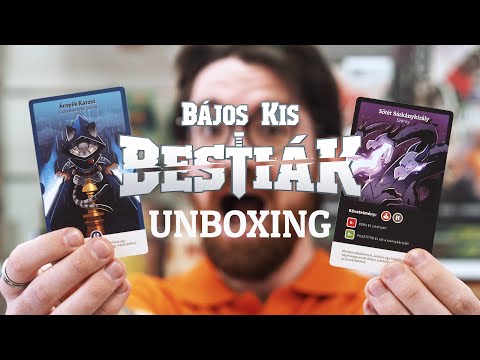 Bájos Kis Bestiák társasjáték  UNBOXING - reflexshop