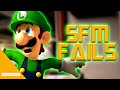 Luigi S Scare Prank SFM Fails