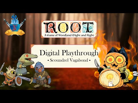 Root Digital Playthrough #4 Scoundrel Vagabond - Halloween Special