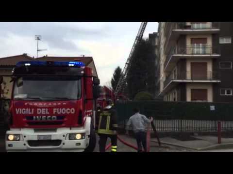 L'incendio di Vedano Olona