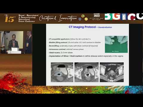 ESTRO Falcon Hands on Target delineation Cervix Cancer Workshop by Prof  Umesh Mahanteshetty