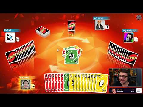 ALANZOKA JOGANDO UNO COM OS AMIGOS (FALL, CAP E VX) - COMPLETO