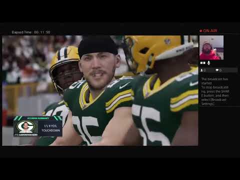 Tampa Bay Buccaneers vs Green Bay Packers Playoff Preview Madden NFL 21 Live Stream PS4