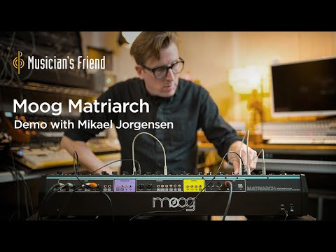 Moog Matriarch Synthesizer Demo with Mikael Jorgensen - All Playing, No Talking