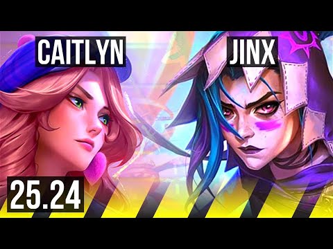 CAITLYN & Kennen vs JINX & Nami (ADC) | EUW Master | 25.24