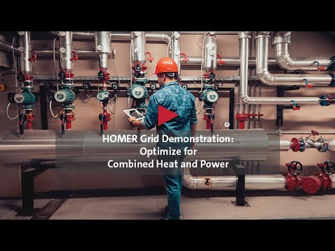 Modeling a Combined Heat and Power System Using the HOMER Grid Software